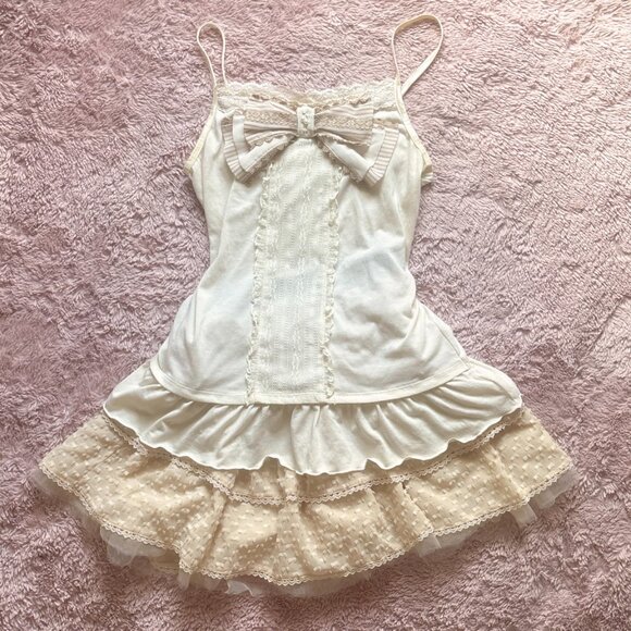 Rare Axes Femme Bow Cami - Picture 3 of 5